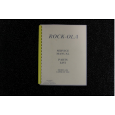Rock-Ola - Service Manual, Parts List Model 404