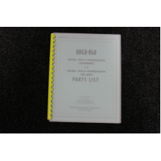 Rock-Ola - Parts List Model 1455 S and 1455 D