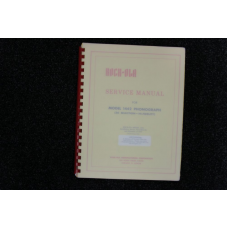 Rock-Ola - Service  Manual Model 1442