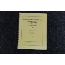 Wurlitzer Service Manual 950