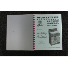 Wurlitzer Service Manual 2800 series