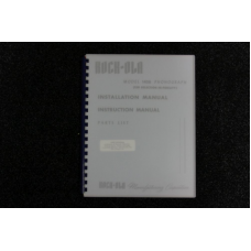 Rock-Ola - Installation/Instruction Manual, Parts List Model 1458