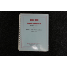 Rock-Ola - Service  Manual and Parts LIst Model 1446